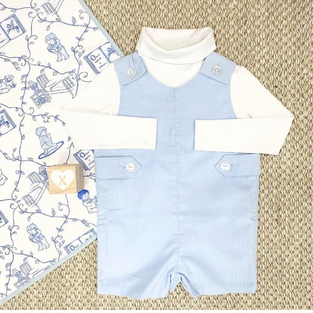 TBBC Jack Keene Jon Jon Corduroy Buckhead Blue 2T